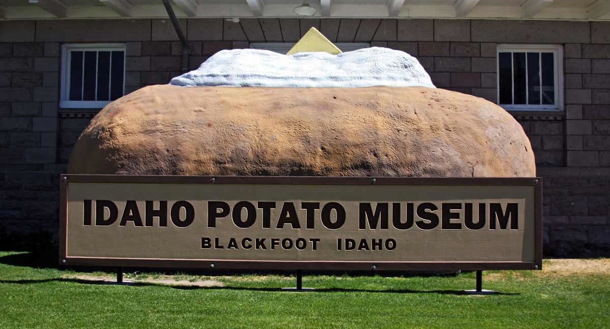 Idaho Potato Museum Sign