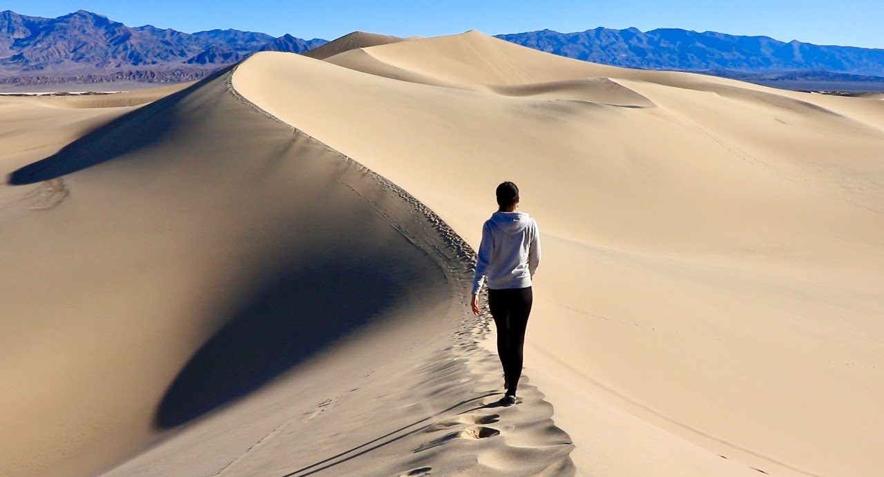 Mesquite Sand Dunes Death Valley