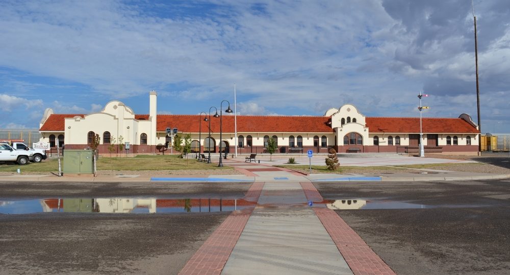 The Tucumcari Railroad Museum Looks Abandoned